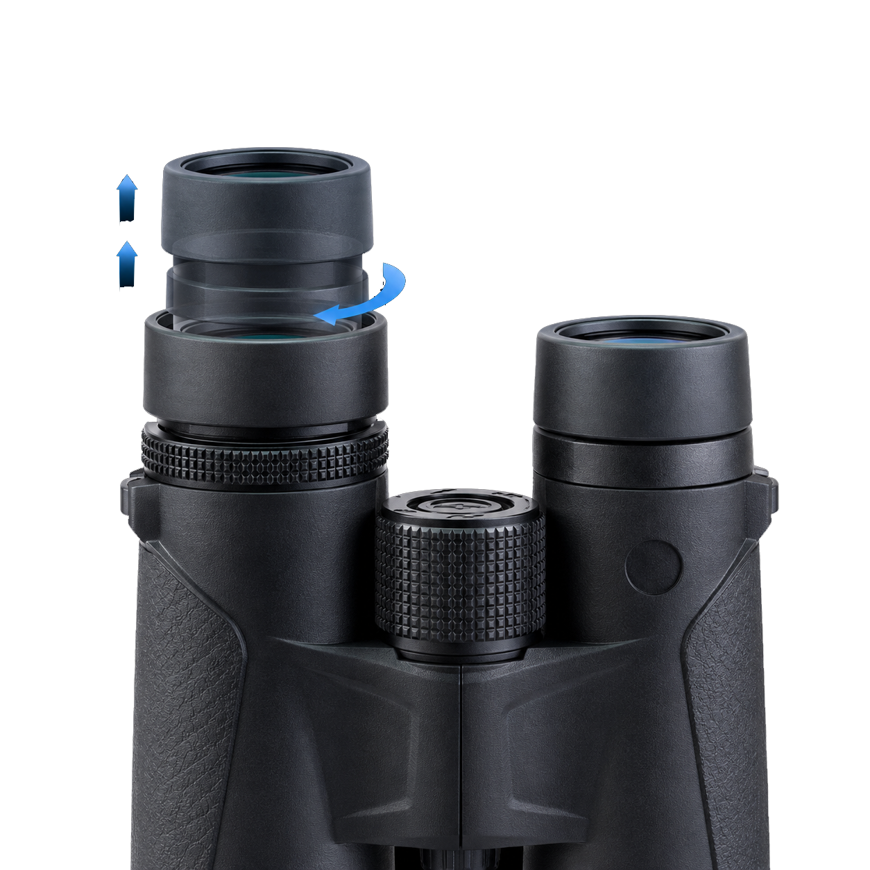 Dharma 8 x 42 roof prism - Twist Up Eyecups